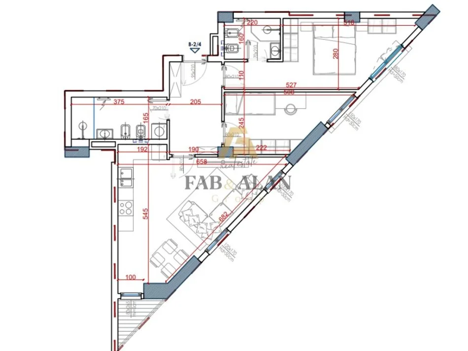 Tirane, shitet apartament 2+1 , 97 m² 111.000 € (Paskuqan)