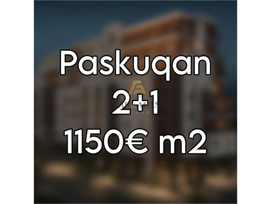Tirane, shitet apartament 2+1 , 97 m² 111.000 € (Paskuqan)
