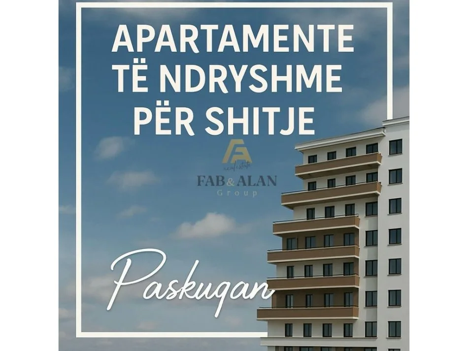 Tirane, shitet apartament , (Paskuqan)