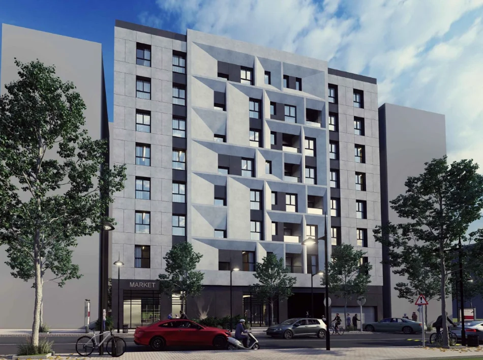 Tirane, shitet apartament 1+1 , 79 m² 155.000 € (Shkolla e Kuqe)