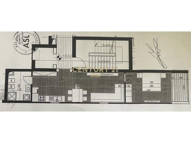 Tirane, shes apartament 1+1+BLK Kati 4, 59 m² 72.000 Euro