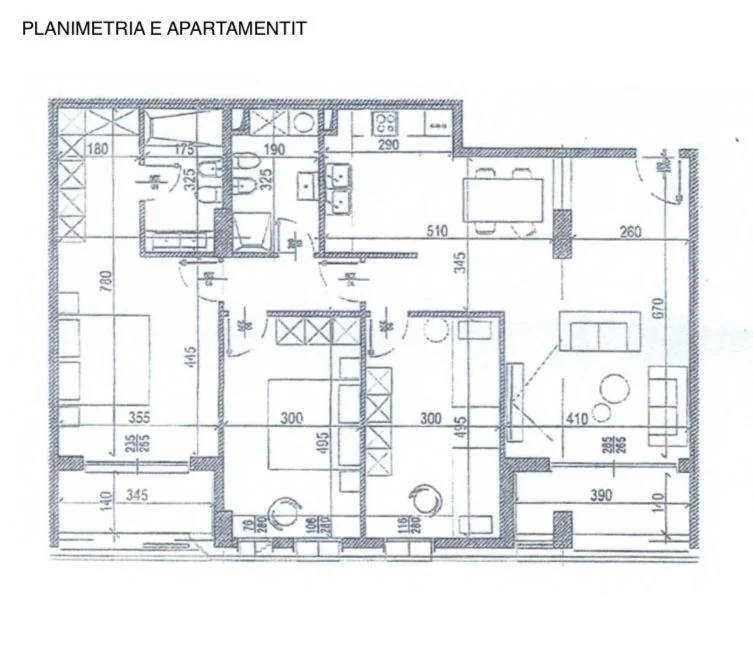 Tirane, shitet apartament 3+1+Aneks+Ballkon Kati 3, 165 m² 273.200 € 
