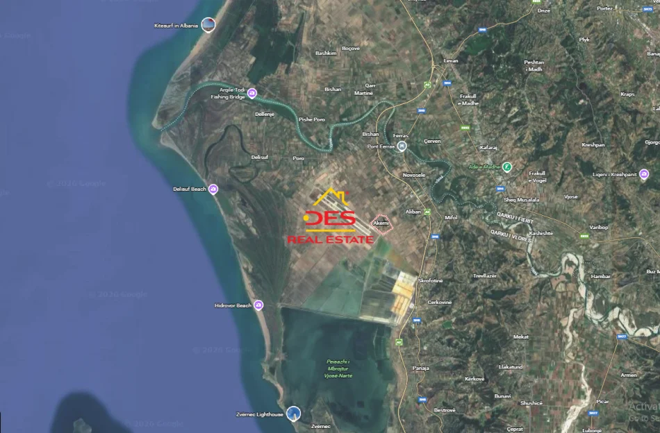 Vlore, shitet toke , 10.400 m² (Akërni)