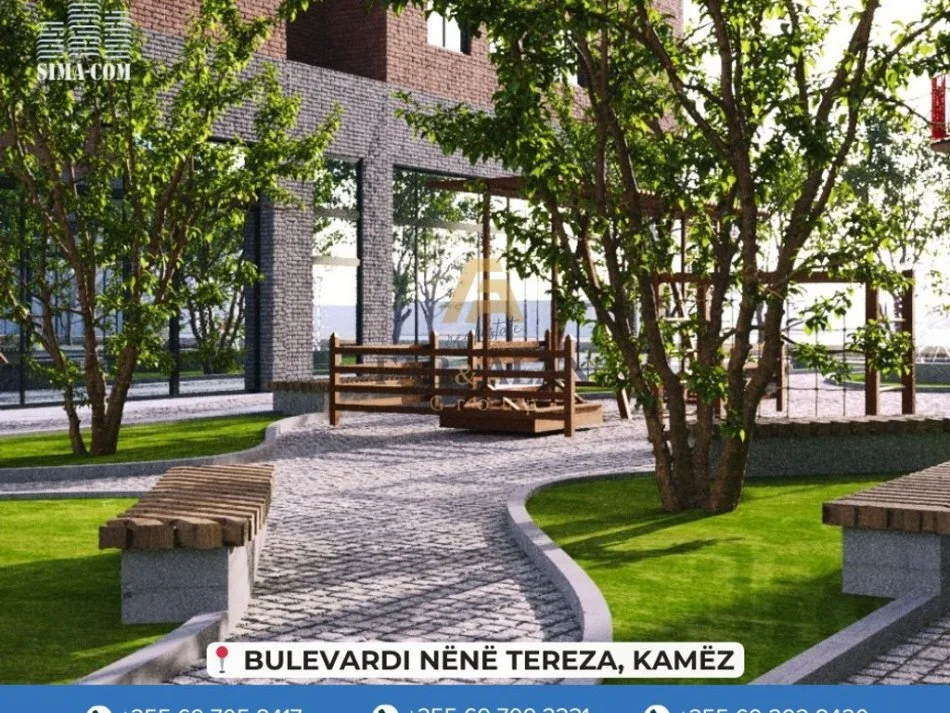 Tirane, shitet apartament 1+1 Kati 4, 75 m² 64.000 € (Kamez)
