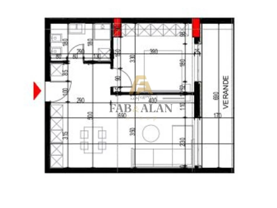 Tirane, shitet apartament 2+1 Kati 7, 106 m² 127.092 € (PASKUQAN)