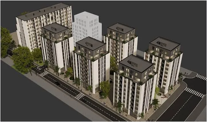 Tirane, shes apartament 1+1 Kati 6, 1 m² 95.000 € 