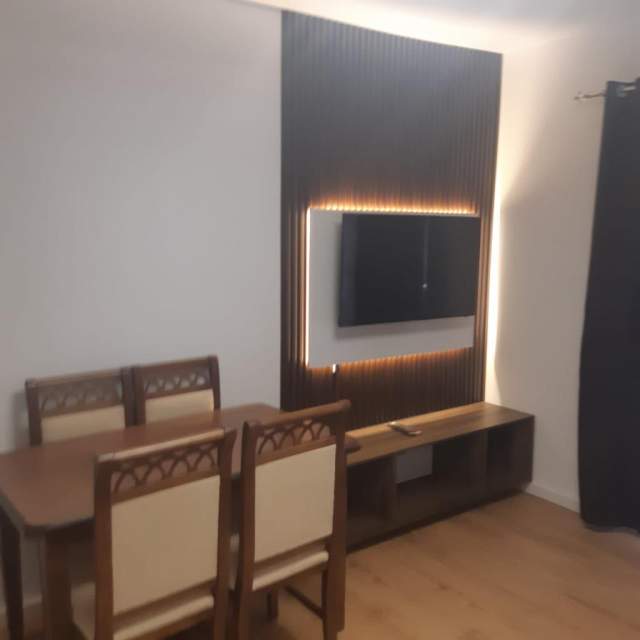 Tirane, jepet me qera apartament 1+1 Kati 7, 70 m² 33.000 Leke (Zona e Teleferikut)
