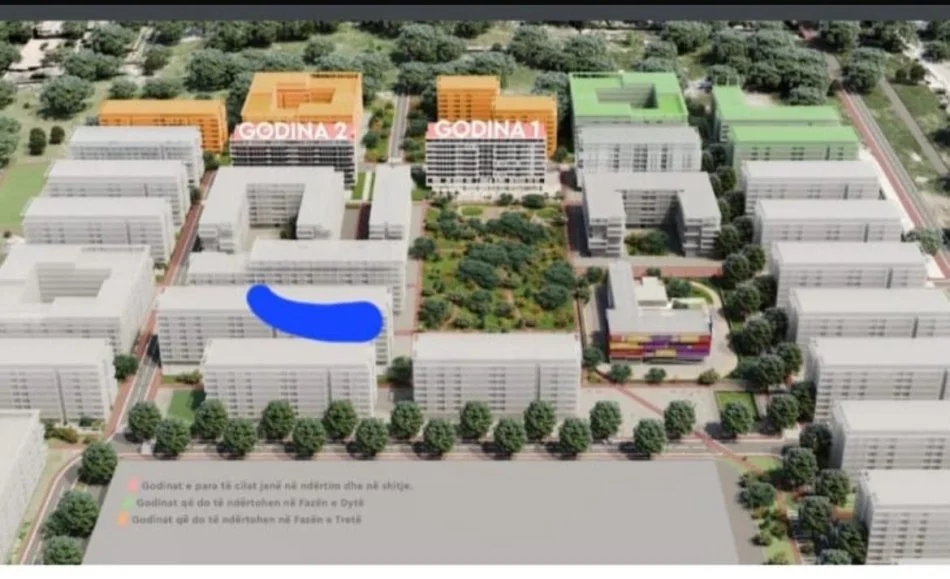 Tirane, shitet 2+1 Kati 4, 