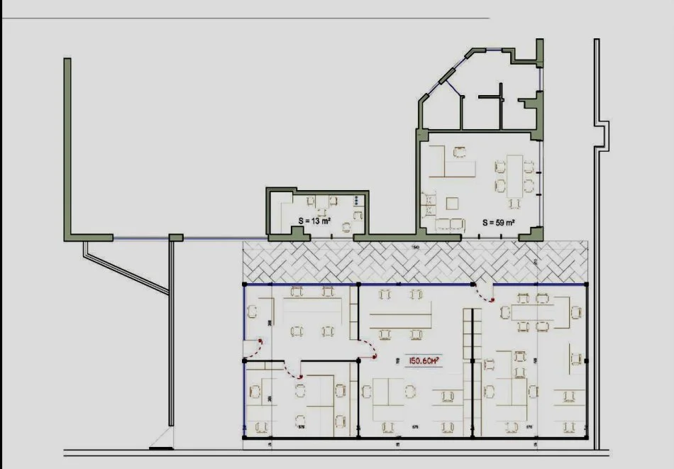 Tirane, jepet me qera dyqan Kati 0, 222 m² 4.000 € (Ish Blloku, Prane SPAR)