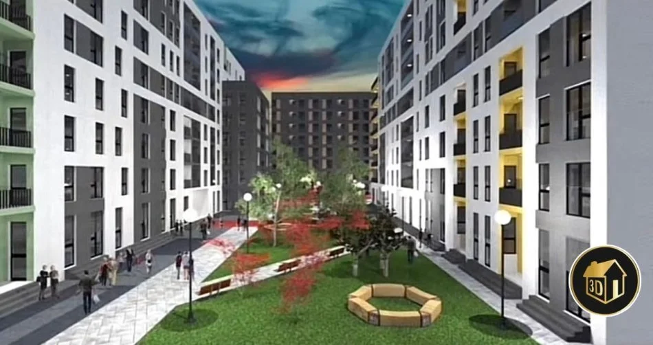 Tirane, shes apartament 1+1+Ballkon Kati 5, 60 m² 72.000 € (29 nentori)