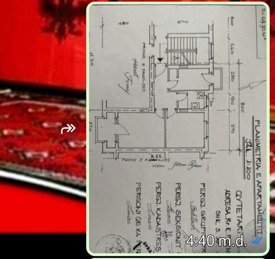Apartament 1+1 Kati 2, 70 m² 17.000.000 €