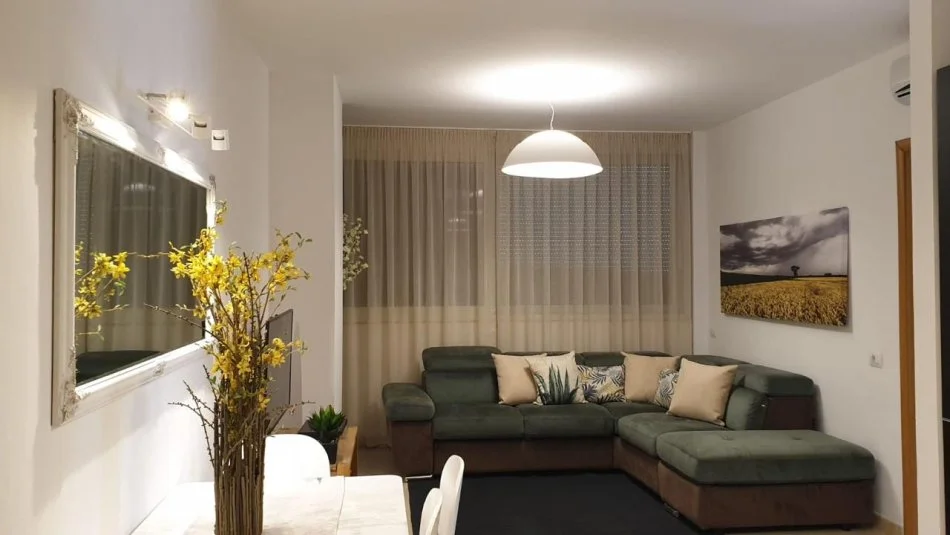 Tirane, jepet me qera apartament 1+1 , 68 m² 700 € (Rruga Sulejman Delvina)