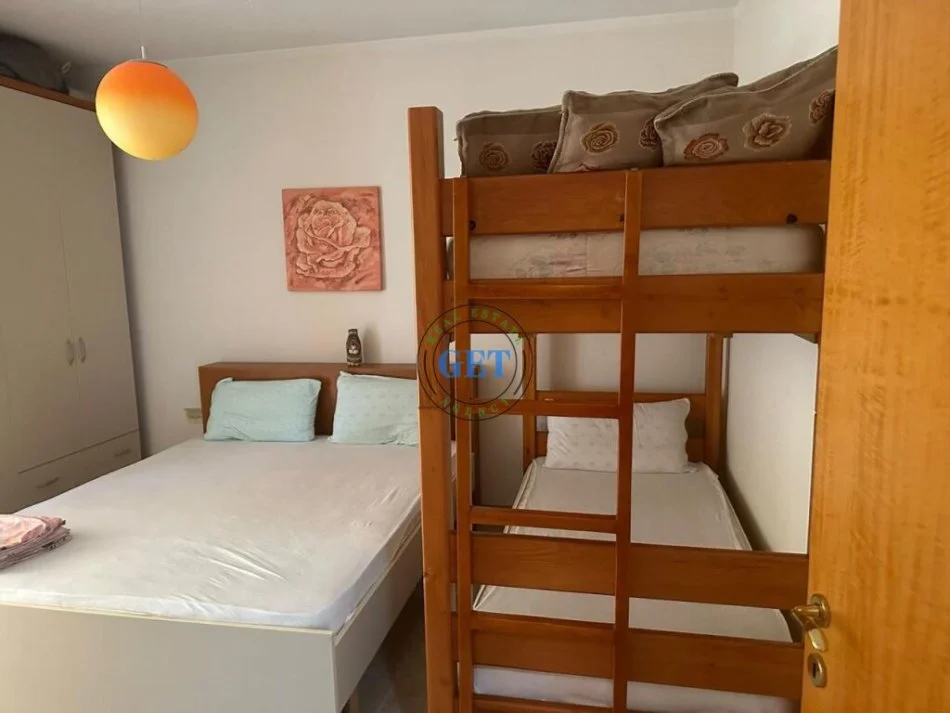 Durres, jepet me qera apartament 1+1+Ballkon Kati 4, 60 m² 300 € (Golem, Durres)