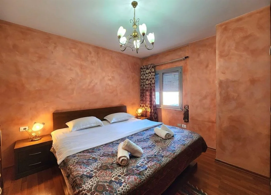 Tirane, jepet me qera apartament 1+1+Ballkon Kati 9, 70 m² 650 € (Zogu i Zi, prane Ring Center)