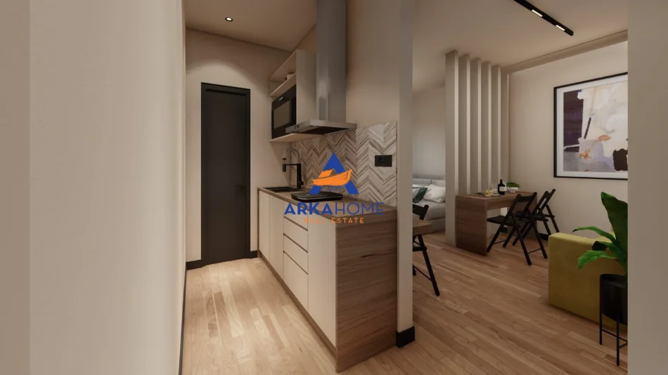 Tirane, shitet apartament 1+1 Kati 4, 30 m² 130.000 € 