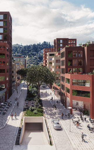 Tirane, shitet apartament 1+1+Ballkon Kati 5, 82 m² 100.000 € (River Park Residence)