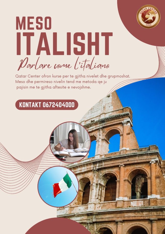 Tirane, kurse gjuhe italisht Kurse per gjuhen Italiane