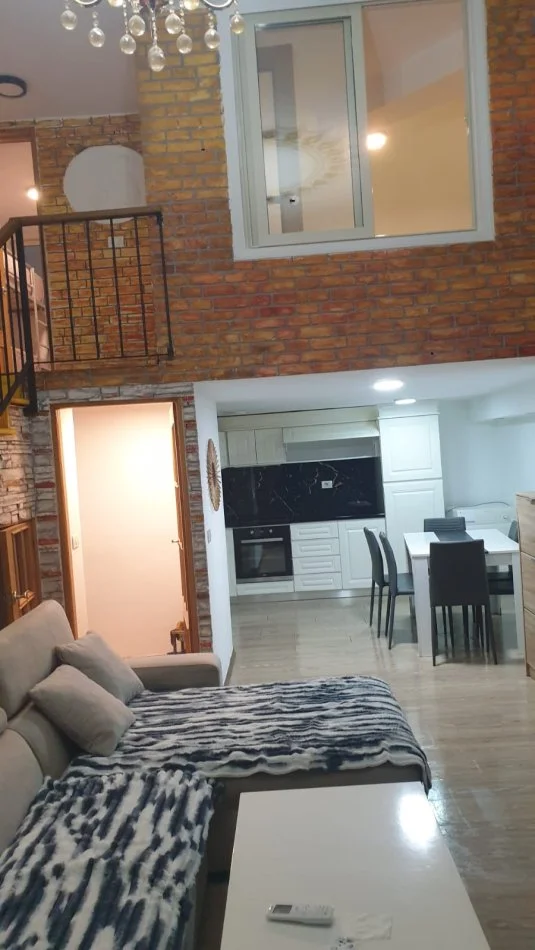 Tirane, jepet me qera apartament duplex Dublex Kati 1, 69 m² 450 € (FRESK)