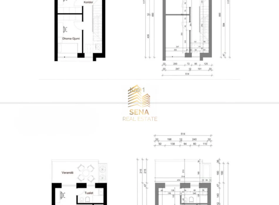 Tirane, shitet apartament 3+1+Ballkon Kati 3, 234 m² 375.000 € (Farke)