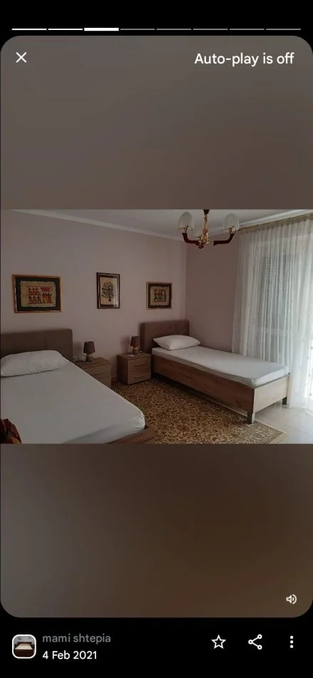 Tirane, jepet me qera apartament 2+1 Kati 3, 80 m² 600 € 