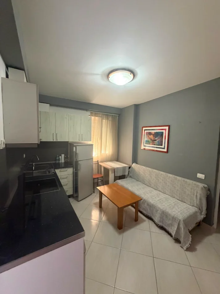 Tirane, jepet me qera apartament 1+1 Kati 0, 44 m² 430 € (Rruga Fortuzi)