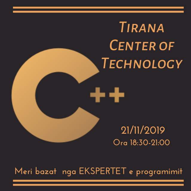 Tirane, njoftim Bazat e programimit - C++ 30.000 Leke