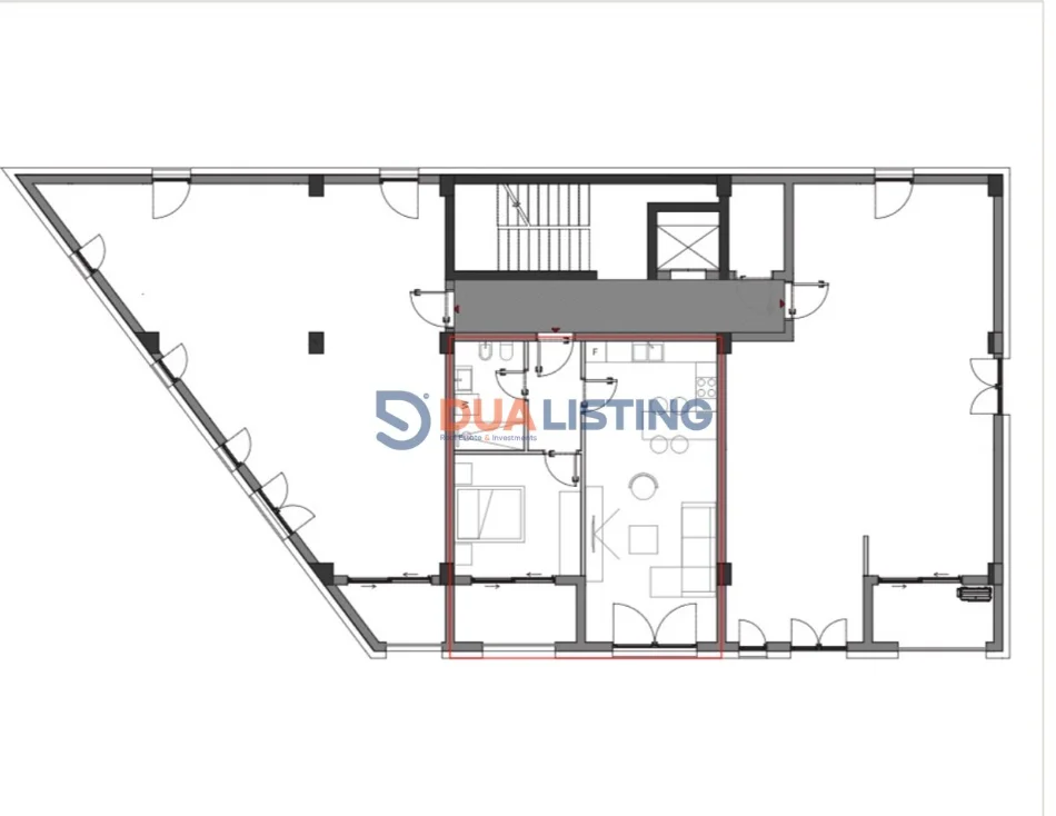 Dhermi - Palase, shitet apartament 1+1 , 79 m² 210.500 € (Palase)