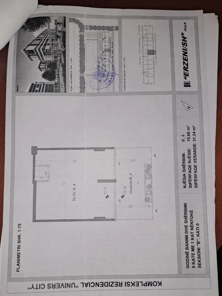 Tirane, shitet Kati 0, 102 m² 190.000 € (Rruga Demir Nazeri)