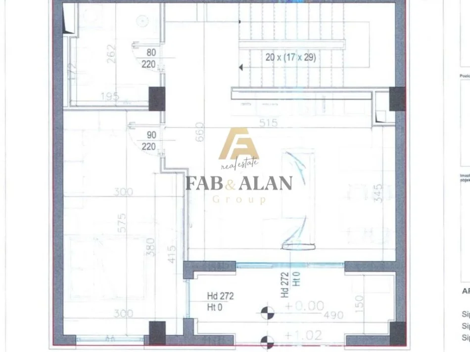 Dhermi - Palase, shitet apartament 1+1 Kati 2, 93 m² 261.600 € (Dhermi)