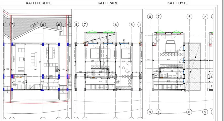 Tirane, shes Vile 4+1 Kati 0, 293 m² 702.717 € (liqeni i Farkes)