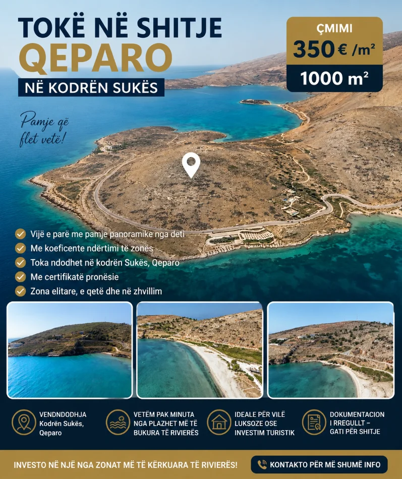 Himare, shes truall , 1.000 m² 