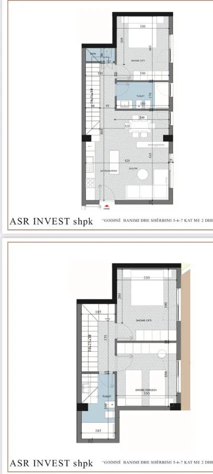 Tirane, shitet apartament duplex 2+1 Kati 0, 127 m² (Diellon Residence)