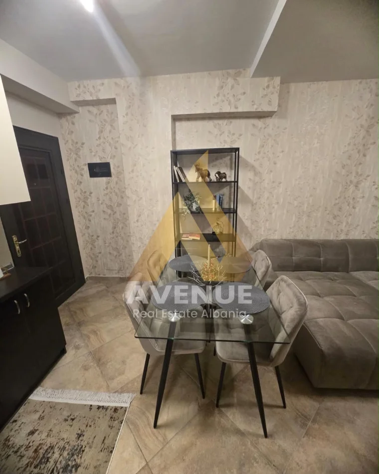 Tirane, jepet me qera apartament 1+1 Kati 7, 650 € (Rruga Barrikadave)