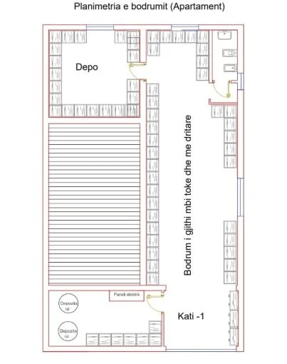 Tirane, shitet Vile 3 Katshe , 620 m² 400.000 € (Kamez)