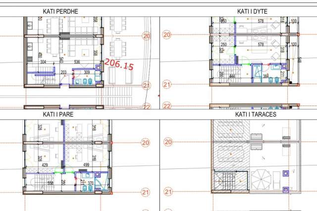 Tirane, shes Vile 3+1+A+BLK Kati 0, 169 m² 440.000 Euro (Swan Lake Residence)