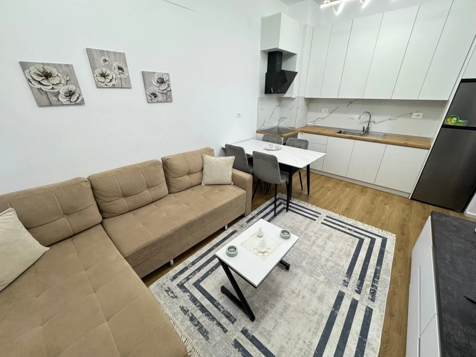 Tirane, jepet me qera apartament 1+1+Ballkon Kati 6, 65 m² 400 € (Pasho hysa)