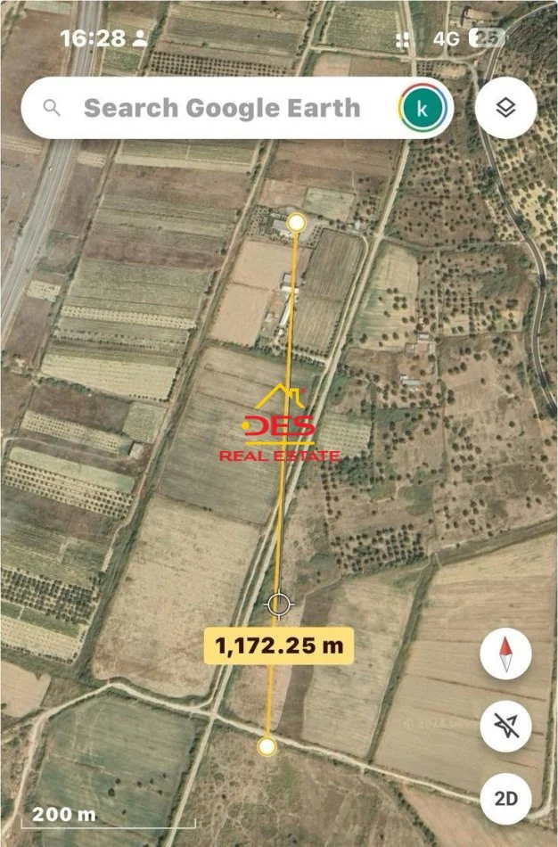 Vlore, shitet toke , 1.500 m² 30.000 € (Nartë)