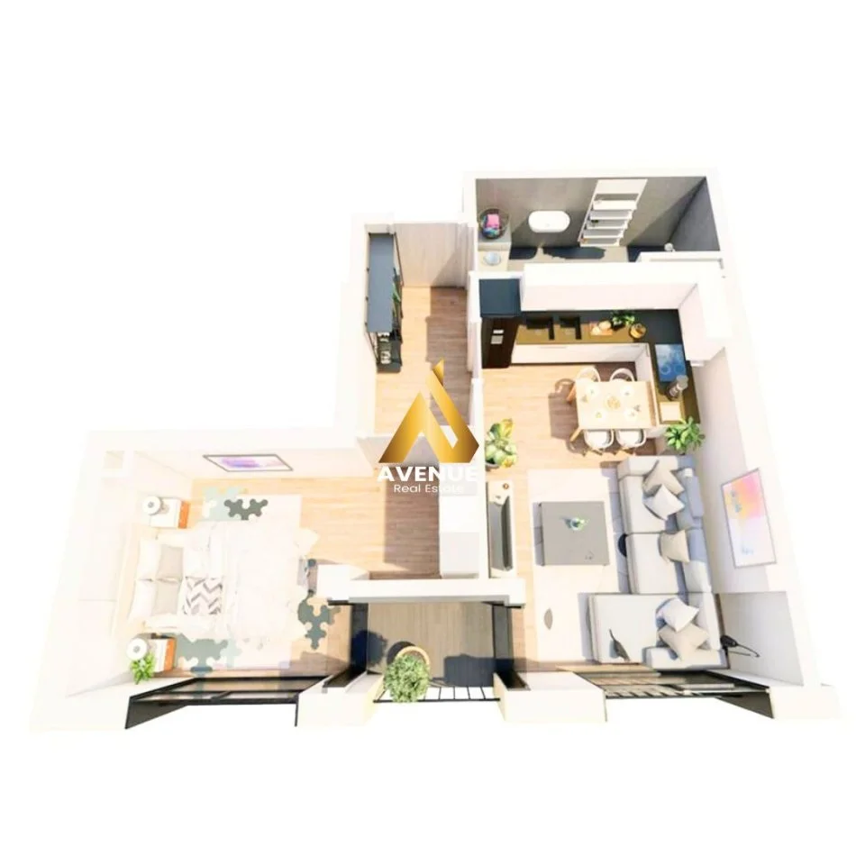 Tirane, shitet apartament 1+1+Ballkon Kati 7, 66 m² 118.500 € (filip jano)