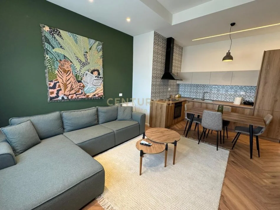 Tirane, jepet me qera apartament 1+1 Kati 7, 65 m² 550 € (Oxhaku)