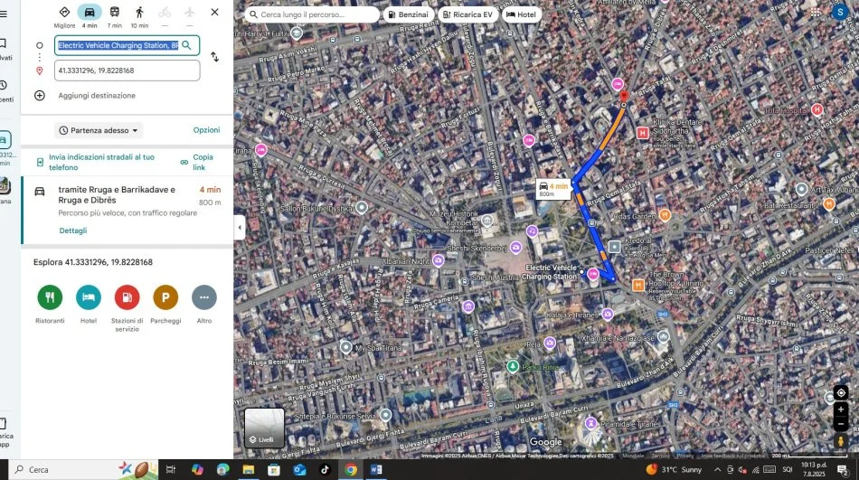 Tirane, jepet me qera apartament 1+1 Kati 3, 65 m² 500 € (Sheshi Selvia)