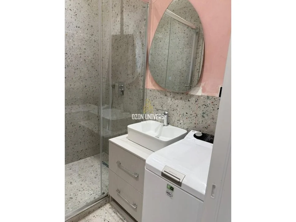 Tirane, jepet me qera apartament 1+1 Kati 1, 55 m² 700 €