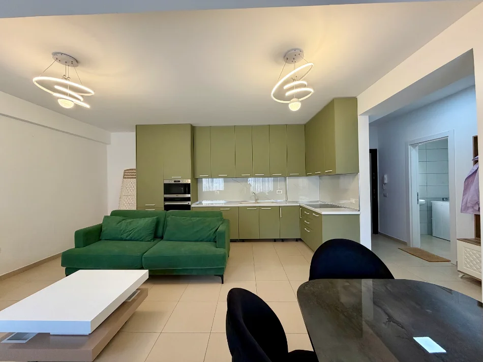 Tirane, jepet me qera apartament 1+1+Aneks Kati 3, 78 m² 50'000 leke/muaj (Rezidenca Kodra e Diellit)