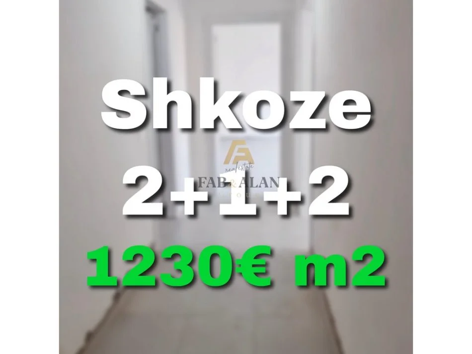 Tirane, shitet apartament 2+1 Kati 1, 100 m² 123.000 € (Shkoze)