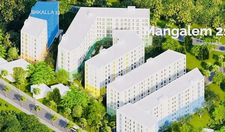 🔱APARTAMENT  2+1+2NE SHITJE TE MANGALEMI ,REZIDENCA KAIMI
