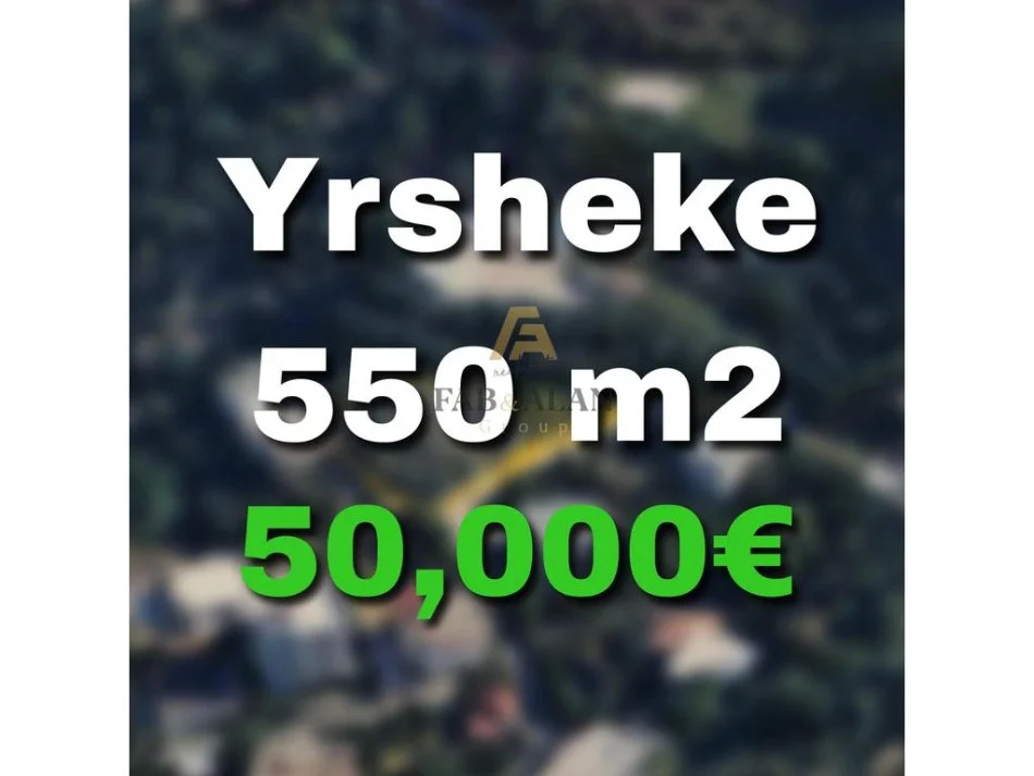 Tirane, shitet toke , 550 m² 50.000 € (Yrshek)