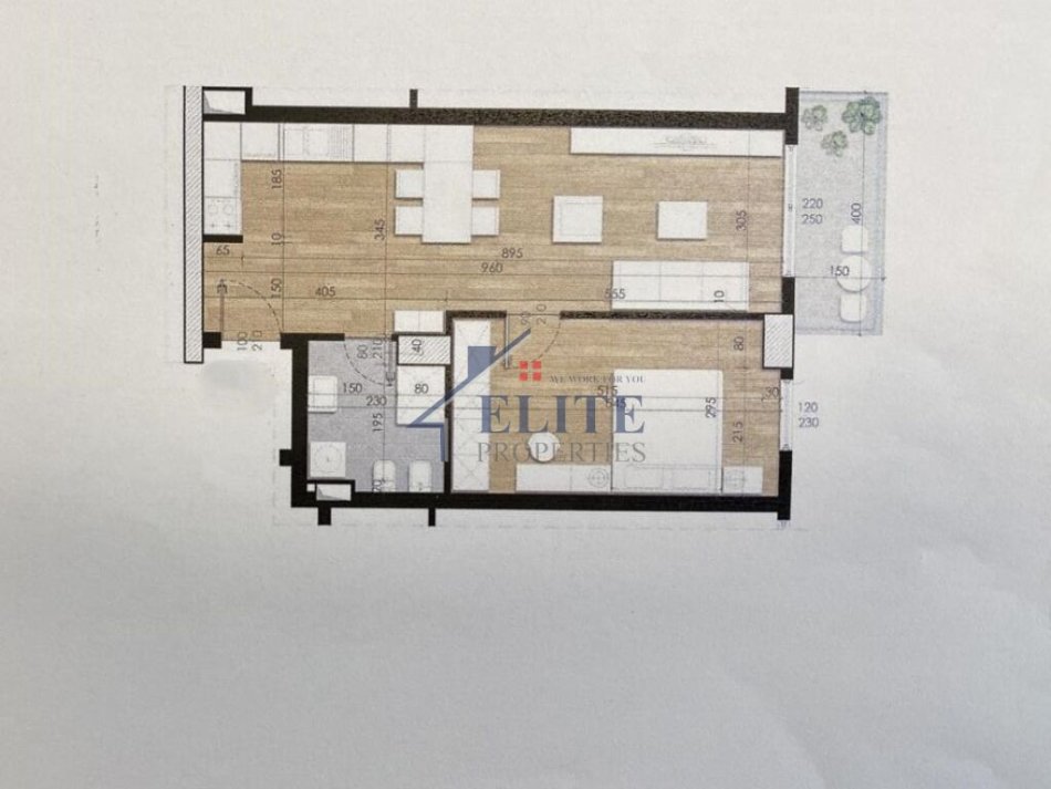 Tirane, shitet 1+1 , 74 m² 144.700 € (Garden Residence Turdiu)