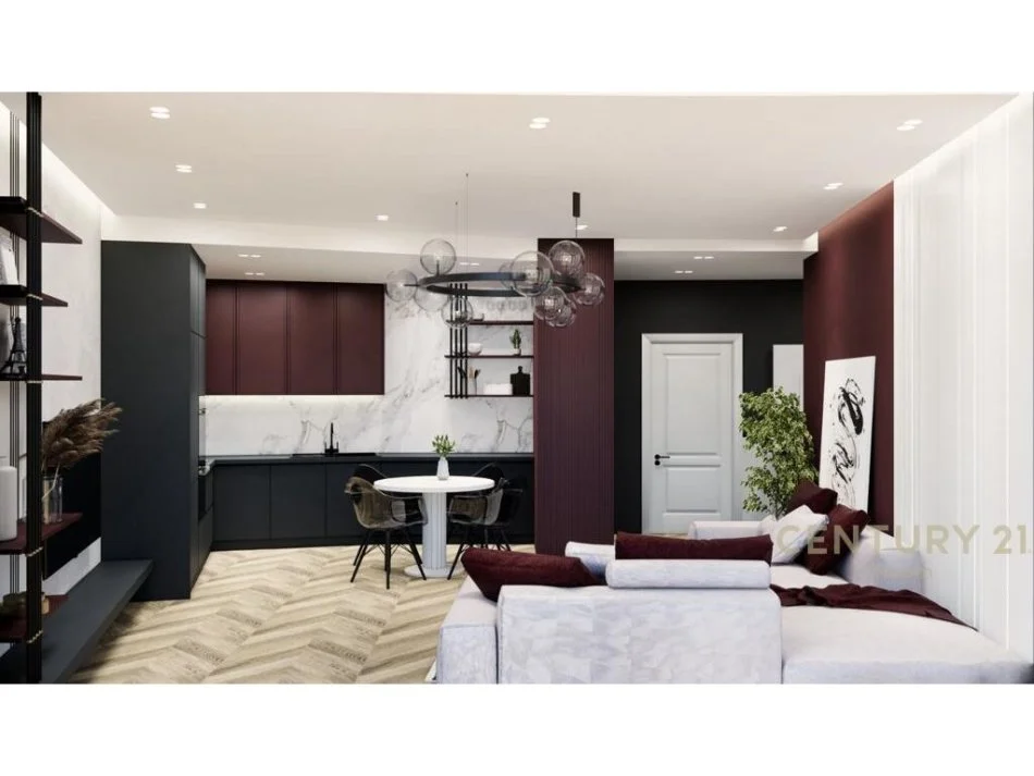 Tirane, jepet me qera apartament 1+1 Kati 5, 75 m² 1.100 € (liqeni i tiranes)