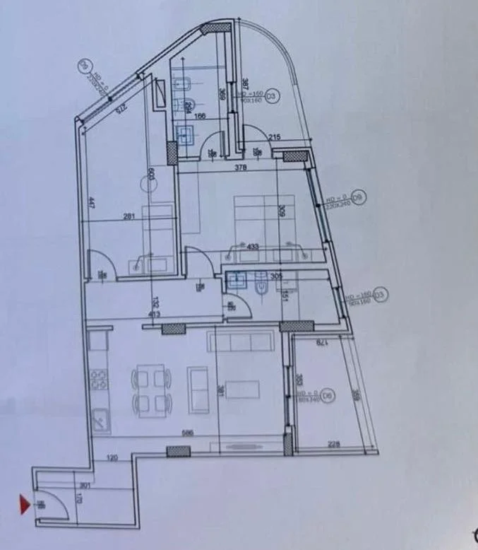 Tirane, shitet apartament 2+1 Kati 3, 113 m² 210.000 € 