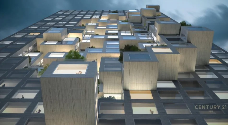 Tirane, shitet apartament+verande | Penthouse 1+1 Kati 21, 237 m² 975.000 € (Rr Elbasanit)