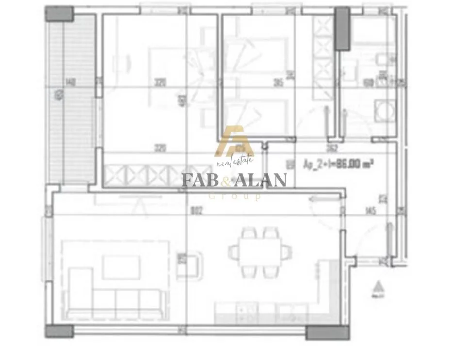 Tirane, shitet apartament 1+1 Kati 2, 99 m² 99.000 € (Paskuqan)